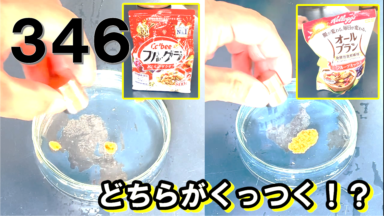 【1vs40の理科実験】コーンフレークの磁性